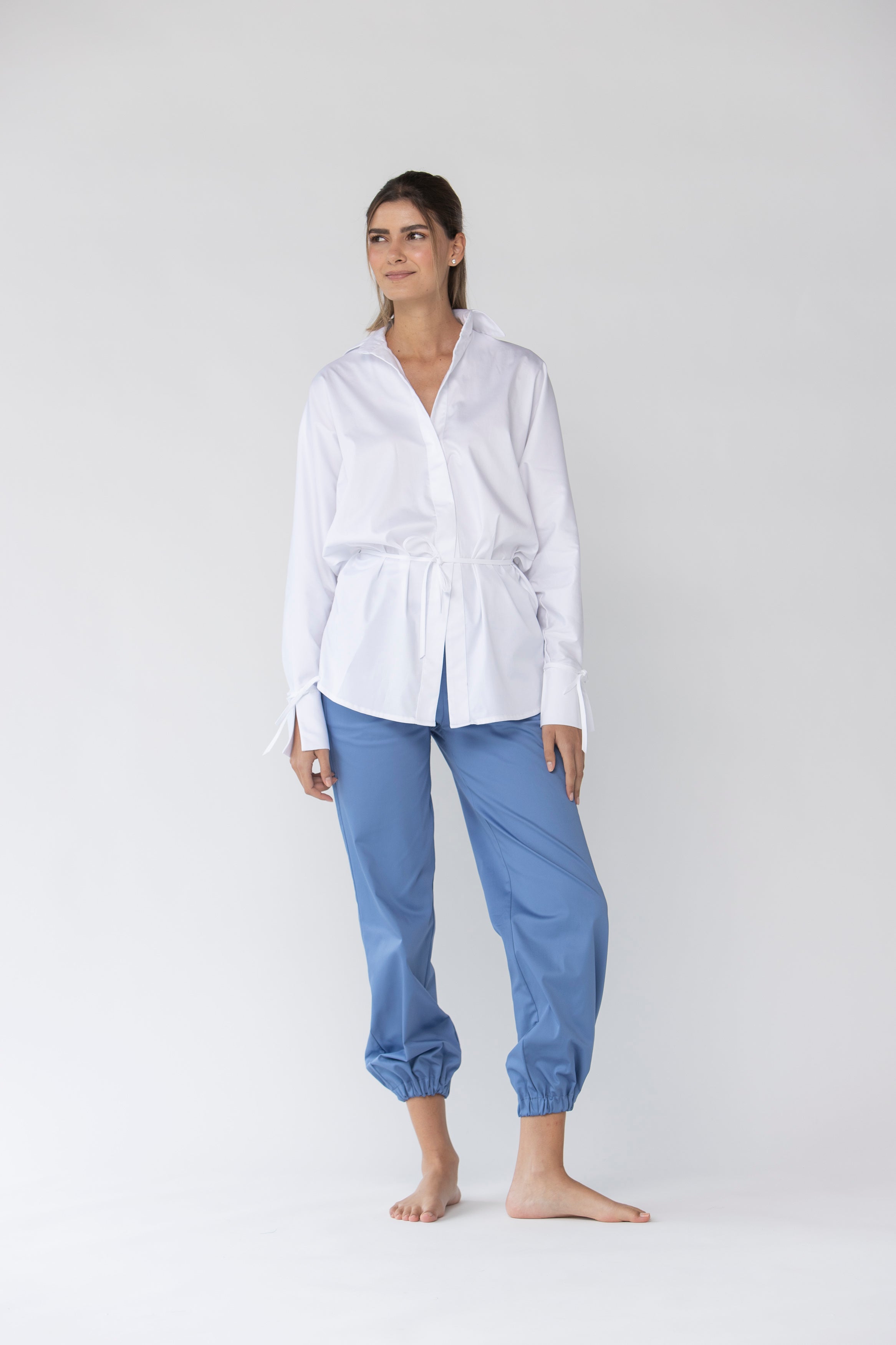 BLUSA TEAL